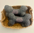 Load image into Gallery viewer, DOGS BEFORE DUDES | Embroidered Dog Bone Toy
