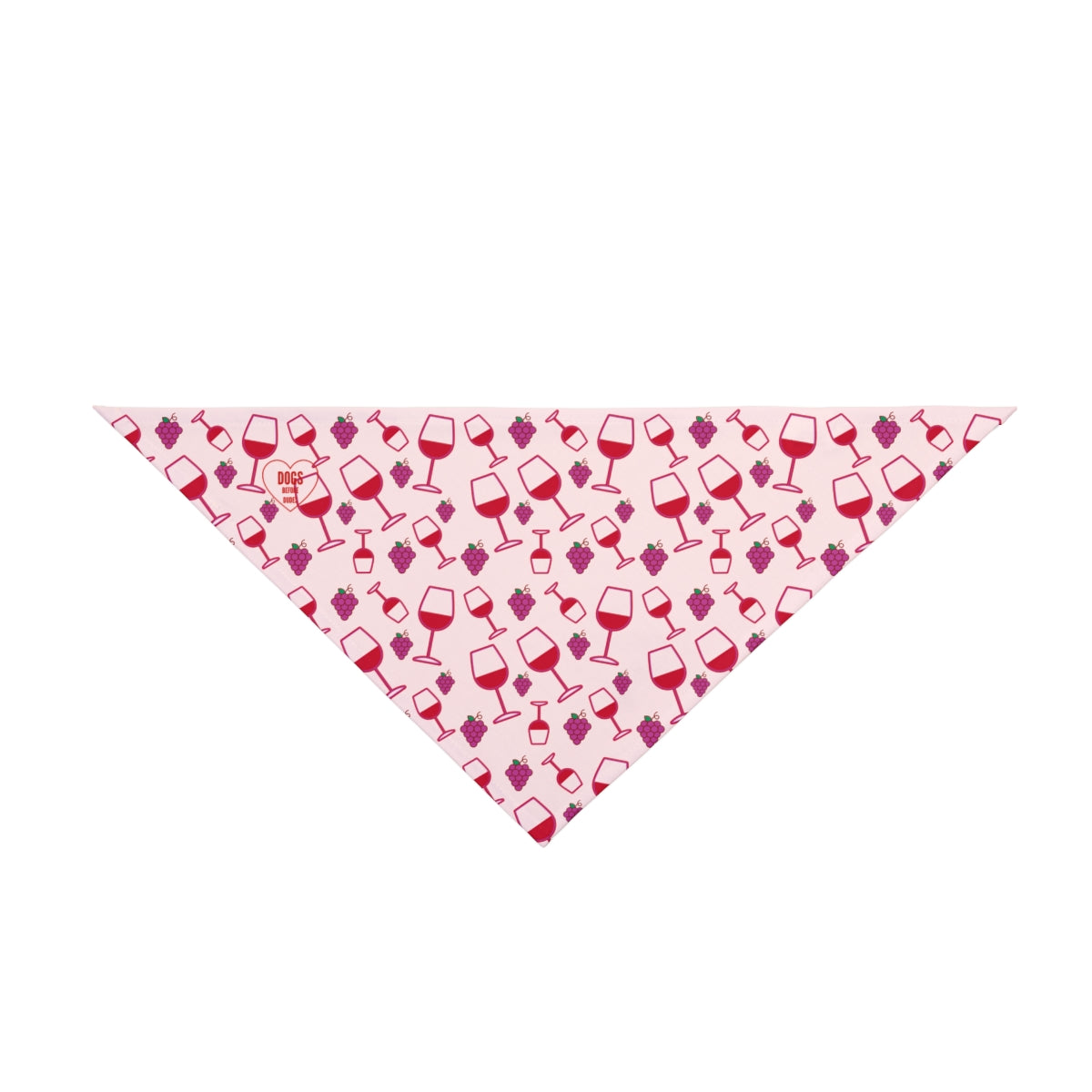 Red Wine Ready | Dog Bandana