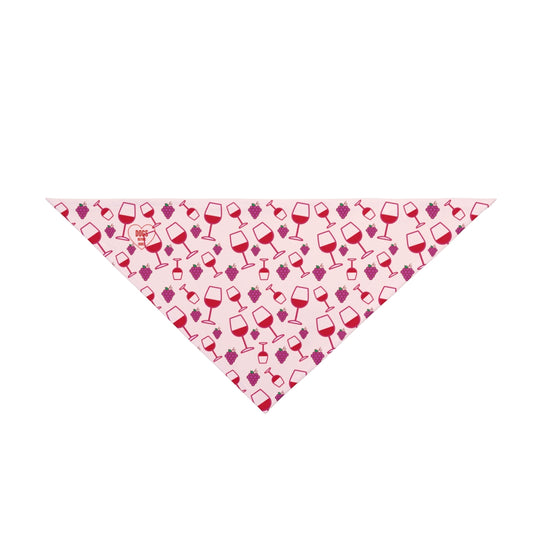 Red Wine Ready | Dog Bandana